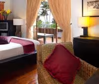 Вилла Majapahit Nataraja, Главная спальня